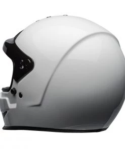 Bell Helmets Riding Gear Bell Eliminator'Born From Auto, Built For The Street' Full Face Gloss White Helmet