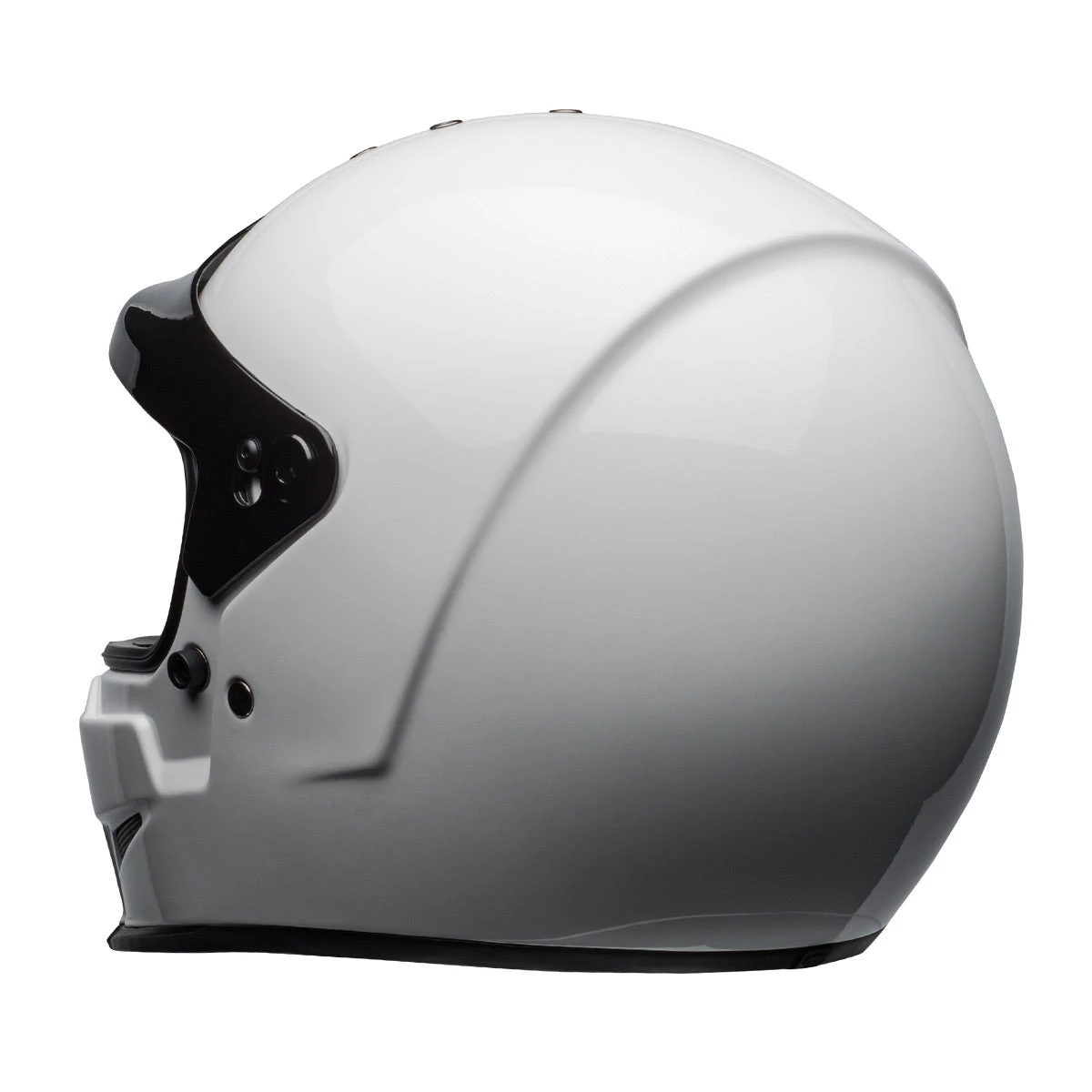 Bell Helmets Riding Gear Bell Eliminator 'Born From Auto, Built For The Street' Full Face Gloss White Helmet