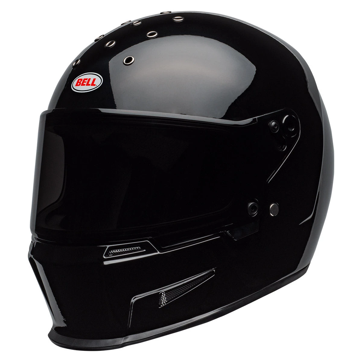 Bell Helmets Bell Eliminator 'Born From Auto, Built For The Street' Full Face Gloss Black Helmet Riding Gear