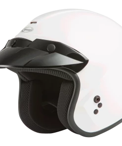 Riding Gear Gmax 72-5365 OF-2 Open-Face Helmet White