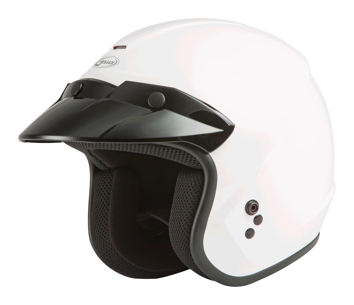 Riding Gear Gmax 72-5365 OF-2 Open-Face Helmet White