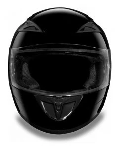 Daytona Helmets F1-A ‘Shadow’ HI-Gloss Black Full-Face Helmet Riding Gear