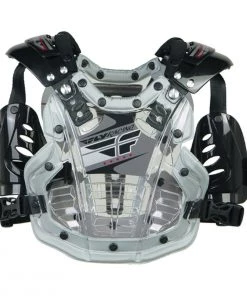 Kid's Gear Fly Racing 'Convertible II' Mini Clear/Silver Roost Guard