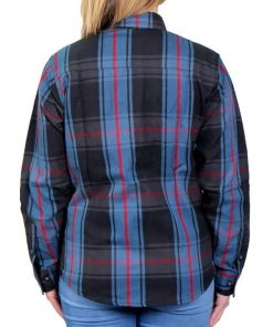 Hot Leathers FLL3007 Ladies 'Long Live The King' Flannel Shirt Flannel Shirts
