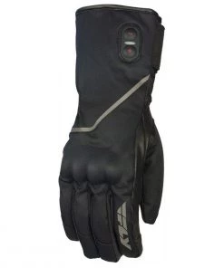 Fly Racing Ignitor Pro Men's Black Battery Heated Snowmobile Gloves