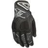Fly Racing Venus Women's Black/Grey Leather/Textile Gloves Riding Gear