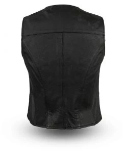 Motorcycle Vests First Manufacturing FML500CR Women’s ‘The Sweet Sienna’ Western Style Motorcycle Leather Vest