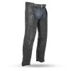 Motorcycle Pants & Chaps First Manufacturing FMM830BM Unisex Nomad Black Leather Motorcycle Chaps