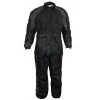 Xelement RN4727 Men's Black Two-Piece Armored Motorcycle Rain Suit