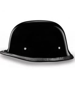 Daytona Helmets G1-A ‘German Style’ Hi-Gloss Black Half Face Helmet