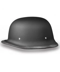 Daytona Helmets G1-B ‘German Style’ Dull Black Half Face Helmet