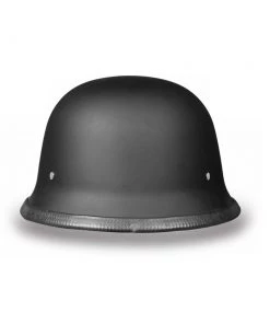Daytona Helmets G1-B ‘German Style’ Dull Black Half Face Helmet