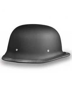 Daytona Helmets G1-B ‘German Style’ Dull Black Half Face Helmet