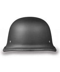 Daytona Helmets G1-B ‘German Style’ Dull Black Half Face Helmet