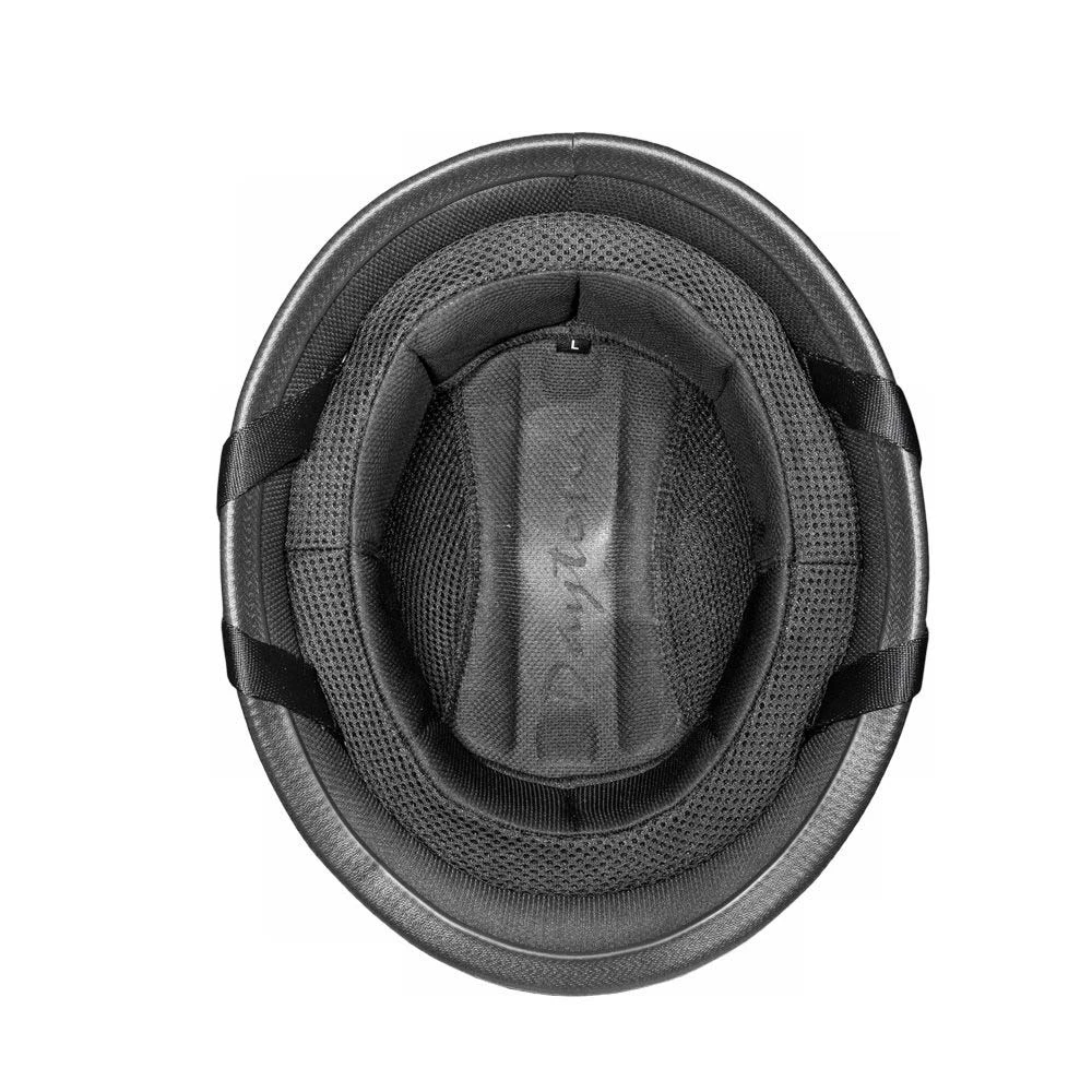 Daytona Helmets G1-B ‘German Style’ Dull Black Half Face Helmet