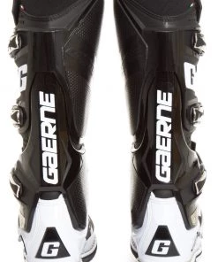 Gaerne SG-12 Men's Black/White Motocross Boots Riding Gear
