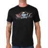 Riding Gear Hot Leathers GMD1031 Men's 'All Gave Some' POW Eagle T-Shirt