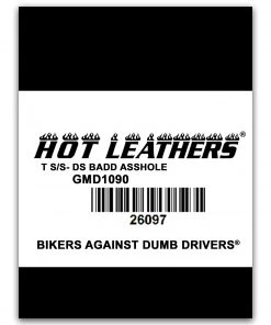 Hot Leathers GMD1090 Mens'Can You See Me Now A***' Safety Orange T-Shirt Riding Gear