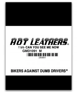 Hot Leathers GMD1091 Mens 'Can You See Me Now' Safety Orange T-Shirt