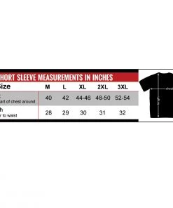 Hot Leathers GMD1453 Men's Back Off Bone Finger Black T-Shirt Riding Gear