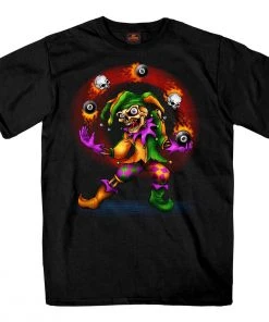 Riding Gear Hot Leathers GMS1526 Men’s Black Short Sleeve Juggler T-Shirt