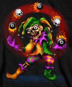 Riding Gear Hot Leathers GMS1526 Men’s Black Short Sleeve Juggler T-Shirt