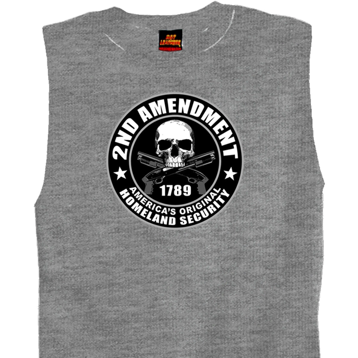 Riding Gear Hot Leathers GMT3200 Men’s ‘2nd Amendment America's Original Homeland