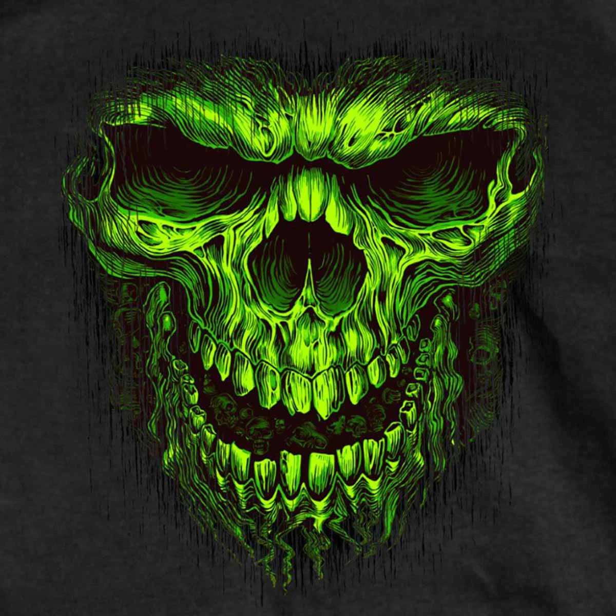 Riding Gear Hot Leathers GMT3201 Men’s Black 'Shredder' Sleeveless T-Shirt