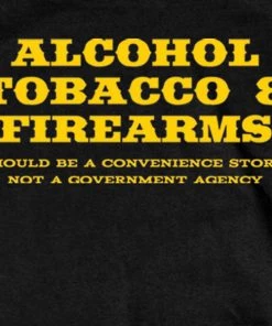 Hot Leathers GSB296 Men’s ‘ATF’ Black Short Sleeve T-Shirt Riding Gear