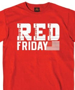 Hot Leathers GSB362 Menâs âR.E.Dâ Short Sleeve Red T-Shirt