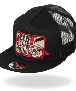 Hot Leathers GSH2002 Bobber Monster Snap Back Ball Cap Riding Gear