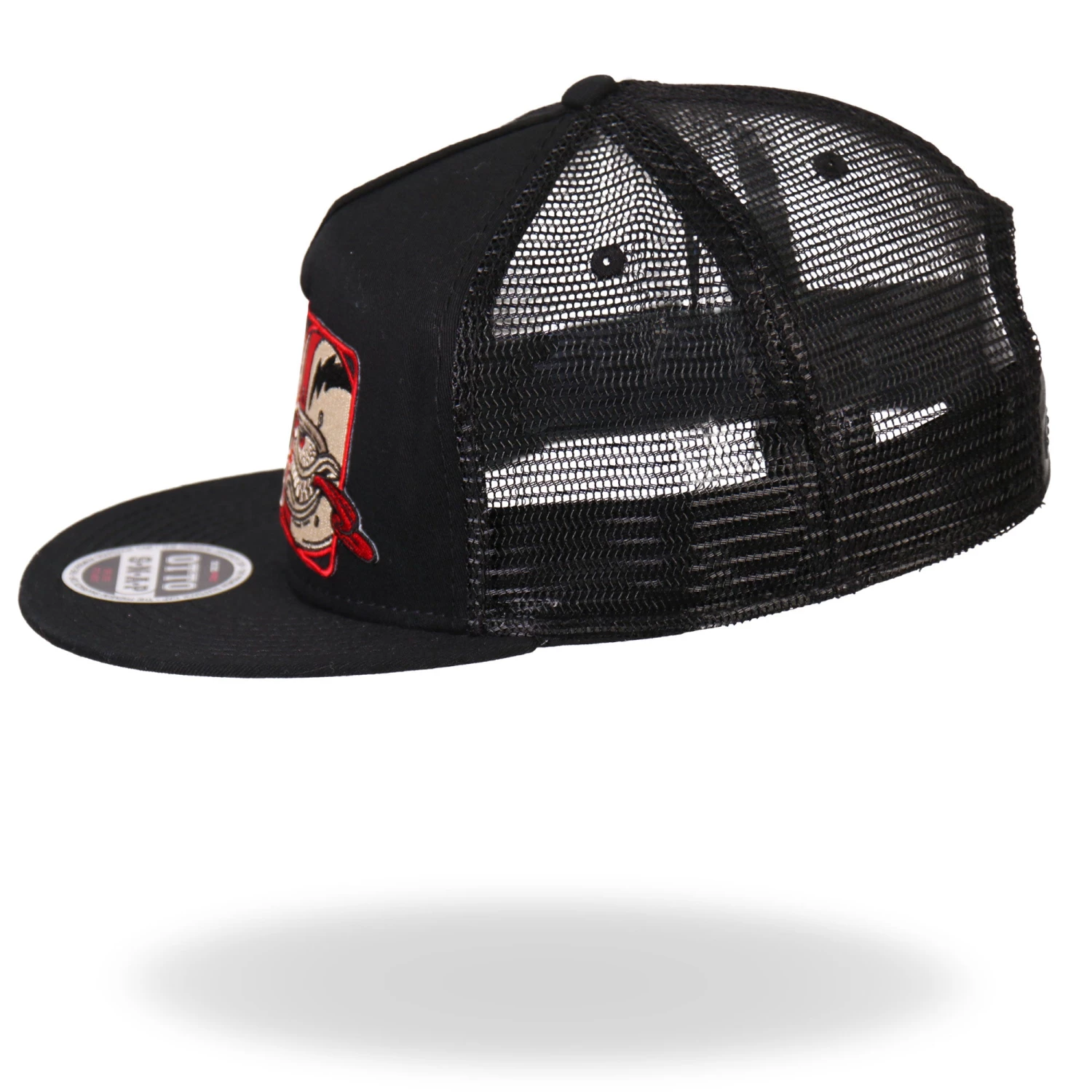 Hot Leathers GSH2002 Bobber Monster Snap Back Ball Cap Riding Gear