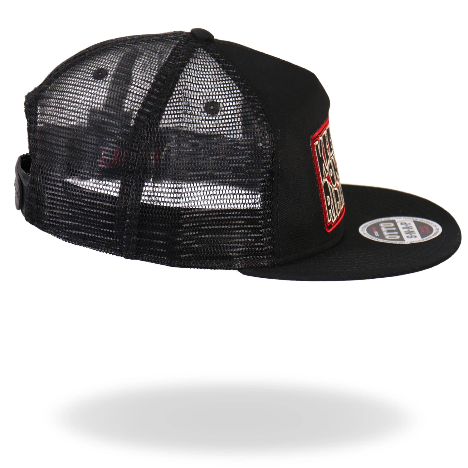 Hot Leathers GSH2002 Bobber Monster Snap Back Ball Cap Riding Gear