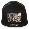 Hot Leathers GSH2003 Tattooed For Life Skull And Bolts Snap Back Hat Riding Gear
