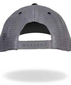 Riding Gear Hot Leathers GSH2006 Eagle Tattoo Trucker Black And Grey Hat