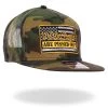 Riding Gear Hot Leathers GSH2028 Black We The People Camo Snapback Hat
