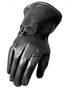 Hot Leathers GVD1003 Classic Deerskin Thinsulate Lining Gauntlet Glove Riding Gear