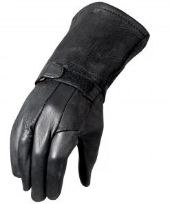 Hot Leathers GVD1004 Classic Deerskin Unlined Heavy Duty Gauntlet Glove