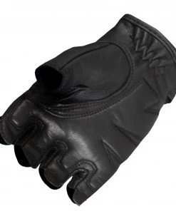 Hot Leathers GVL1010 Ladies Fingerless Gel Palm Gloves With Studs