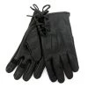 Hot Leathers GVL1011 Black Side Lace Ladies Leather Glove Riding Gear