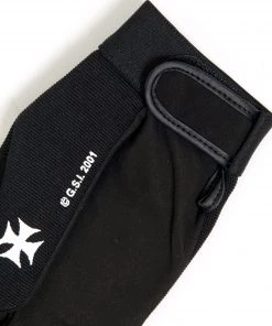 Hot Leathers GVM2001 Iron Crosses Choppers Mechanics Gloves Riding Gear