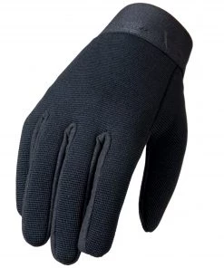 Riding Gear Hot Leathers GVM2005 Plain Black Mechanics Gloves