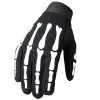 Riding Gear Hot Leathers GVM2007 Skeleton Mechanics Gloves