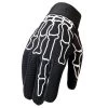 Riding Gear Hot Leathers GVM2011 Skeleton Finger Mechanics Gloves