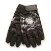 Riding Gear Hot Leathers GVM3006 Sublimated Checkered Flags Mechanics Glove