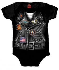Hot Leathers GYS1036 Boys Leather Jacket Baby Bodysuits