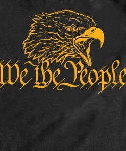 Hot Leathers GYS1059 Kids Black We The People Short Sleeve Shirt Kid's Gear