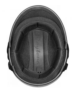 Daytona Helmets H1-A ‘Hawk’ Polo Style HI-Gloss Black Half Face Helmet Riding Gear