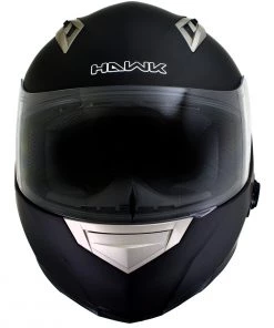 Hawk Helmets Hawk H500 Flat Black Bluetooth Full Face Motorcycle Helmet