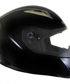 Hawk Helmets Riding Gear Hawk H-510 Glossy Black Bluetooth Full Face Motorcycle Helmet